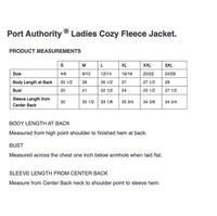 Load image into Gallery viewer, The Citadel C Star Sports logo, Ladies Cozy Fleece Jacket
