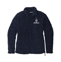 Load image into Gallery viewer, The Citadel Spike Logo, Ladies Cozy Fleece, Full Zip Jacket

