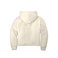 Load image into Gallery viewer, The Citadel, Bulldogs, Spike, Ladies Cozy Fleece Embroidered Hoodie- marshmallow - back
