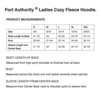 Load image into Gallery viewer, The Citadel C, Ladies Cozy Fleece Embroidered Hoodie
