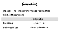 Load image into Gallery viewer, The Citadel, C Star, Imperial - The Hinsen Performance Ponytail Cap- Finish Measurements
