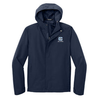 Load image into Gallery viewer, The Citadel, Club Sport - Jiu Jitsu, Women Port Authority® C-FREE® Rain Jacket- Navy
