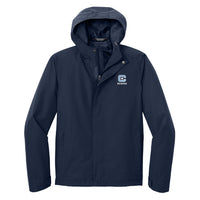Load image into Gallery viewer, The Citadel, Club Sport - Rowing, Women Port Authority® C-FREE® Rain Jacket - Navy
