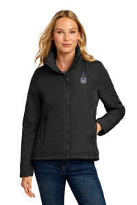 Load image into Gallery viewer, The Citadel, Spike, Port Authority® Women's Puffer Jacket - Black
