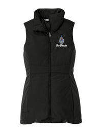 Load image into Gallery viewer, The Citadel Spike, Black Ladies Collective Insulated Vest- Black

