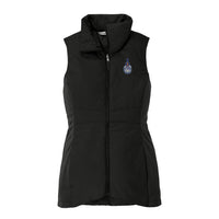 Load image into Gallery viewer, The Citadel, Spike Logo, Ladies Collective Insulated Vest- Black
