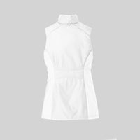 Load image into Gallery viewer, The Citadel, Spike Logo, Ladies Collective Insulated Vest- White
