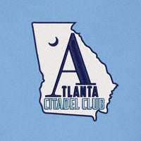 Load image into Gallery viewer, The Citadel, Atlanta Citadel Club Ladies Dry Zone® UV Micro-Mesh Polo- Carolina Blue
