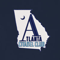 Load image into Gallery viewer, The Citadel, Atlanta Citadel Club Ladies Dry Zone® UV Micro-Mesh Polo- Navy
