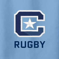 Load image into Gallery viewer, The Citadel Bulldog, Club Sport-Rugby, Women&#39;s Dry Zone® UV Micro-Mesh Polo - Carolina Blue
