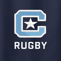 Load image into Gallery viewer, The Citadel Bulldog, Club Sport-Rugby, Women&#39;s Dry Zone® UV Micro-Mesh Polo - Navy
