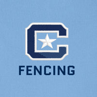 Load image into Gallery viewer, The Citadel C, Club Sport-Fencing, Ladies UV Micro-Mesh Polo- Carolina Blue

