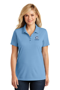 Load image into Gallery viewer, The Citadel, C Star, Club Sports-Running,  Port Authority® Ladies Dry Zone® UV Micro-Mesh Polo- Carolina Blue
