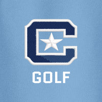 Load image into Gallery viewer, The Citadel, C Star, Club Sports-Golf  Port Authority® Ladies Dry Zone® UV Micro-Mesh Polo- Carolina Blue
