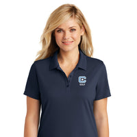 Load image into Gallery viewer, The Citadel, C Star, Club Sports-Golf  Port Authority® Ladies Dry Zone® UV Micro-Mesh Polo- Navy
