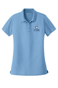 Load image into Gallery viewer, The Citadel, C Star, Class of 2024, Port Authority® Ladies Dry Zone® UV Micro-Mesh Polo Shirt- Carolina Blue
