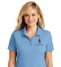 Load image into Gallery viewer, The Citadel, Spike, Class of 2024, Port Authority® Ladies Dry Zone® UV Micro-Mesh Polo - Carolina Blue
