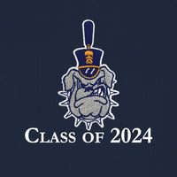 Load image into Gallery viewer, The Citadel, Spike, Class of 2024, Port Authority® Ladies Dry Zone® UV Micro-Mesh Polo - Navy
