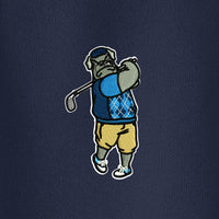 Load image into Gallery viewer, The Citadel, C Star, Spike the Golfer, Port Authority® Ladies Dry Zone® UV Micro-Mesh Polo - Navy
