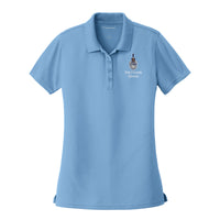 Load image into Gallery viewer, The Citadel, Spike Alumni, Ladies Dry Zone® UV Micro-Mesh Polo - Carolina Blue
