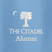 Load image into Gallery viewer, The Citadel, Big Red Alumni, Ladies Dry Zone® UV Micro-Mesh Polo - Carolina Blue
