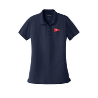 Load image into Gallery viewer, The Citadel Burgee, Club Sport-Sailing, Ladies UV Micro-Mesh Polo- Navy
