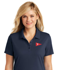 Load image into Gallery viewer, The Citadel Burgee, Club Sport-Sailing, Ladies UV Micro-Mesh Polo- Navy
