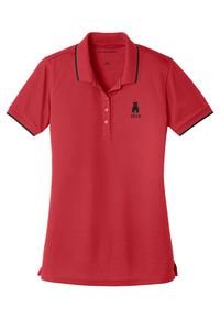 Load image into Gallery viewer, The Citadel, Class Of 2018, Barracks,  Ladies Dry Zone® UV Micro-Mesh Tipped Polo- Red
