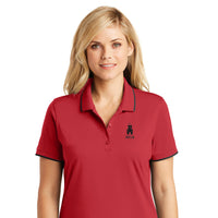 Load image into Gallery viewer, The Citadel, Class Of 2018, Barracks,  Ladies Dry Zone® UV Micro-Mesh Tipped Polo- Red
