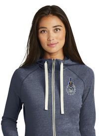 Load image into Gallery viewer, Spike Ladies Sueded Cotton Blend Full-Zip Hoodie
