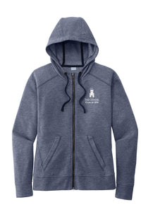 Load image into Gallery viewer, The Citadel, Class of 2018, Barracks, Ladies Fleece Full-Zip Hooded Jacket
