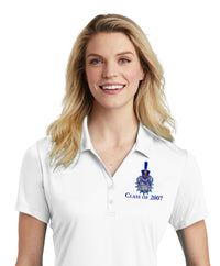 Load image into Gallery viewer, The Citadel, Class of 2007, Spike Logo Ladies Performance Polo
