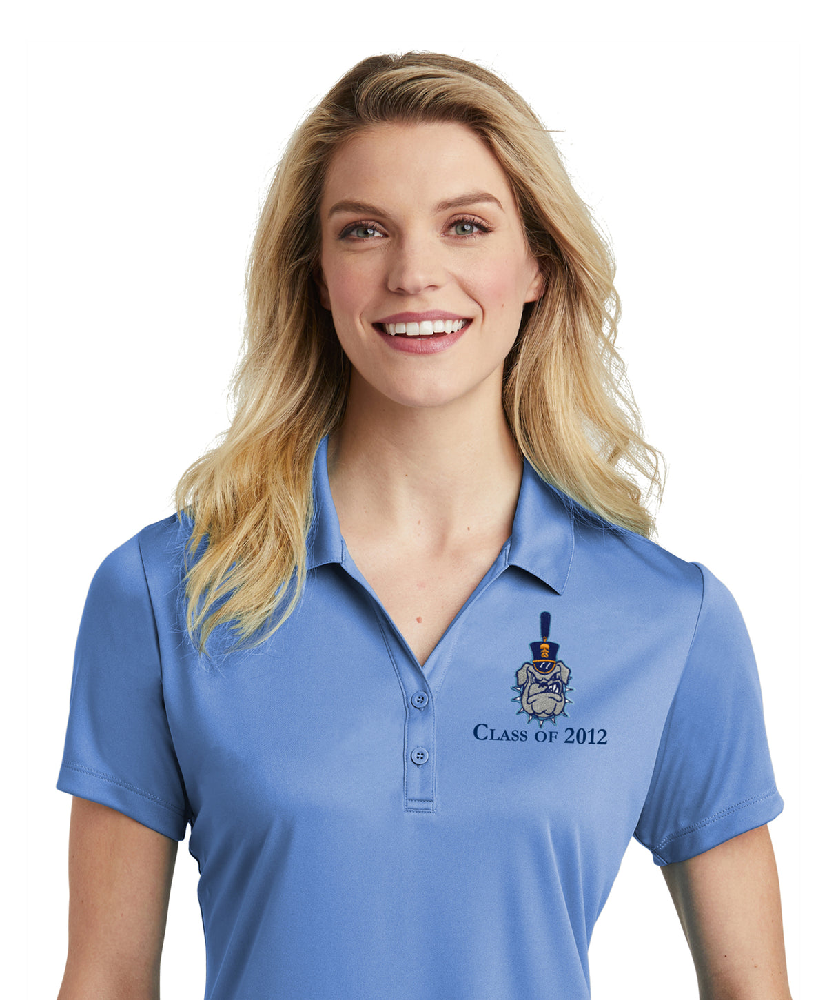 The Citadel, Class of 2012, Spike Logo Ladies Performance Polo