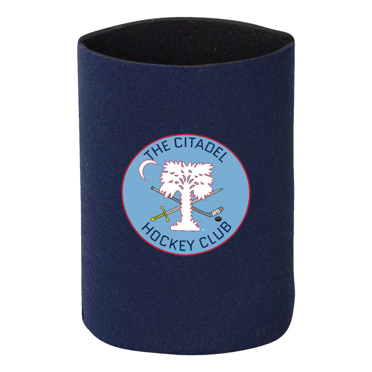 The Citadel, Club Sports - Hockey, Neoprene Can Holder - Navy