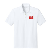 Load image into Gallery viewer, The Citadel, Big Red Flag, Mercer+Mettle® Everyday Performance Polo - White
