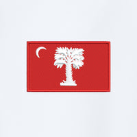 Load image into Gallery viewer, The Citadel, Big Red Flag, Mercer+Mettle® Everyday Performance Polo - White

