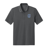 Load image into Gallery viewer, The Citadel, Jumping Bulldog, Mercer+Mettle® Everyday Performance Polo -  Grey

