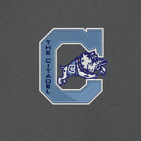Load image into Gallery viewer, The Citadel, Jumping Bulldog, Mercer+Mettle® Everyday Performance Polo -  Grey
