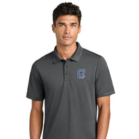 Load image into Gallery viewer, The Citadel, Jumping Bulldog, Mercer+Mettle® Everyday Performance Polo -  Grey
