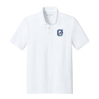 Load image into Gallery viewer, The Citadel, Jumping Bulldog, Mercer+Mettle® Everyday Performance Polo - White
