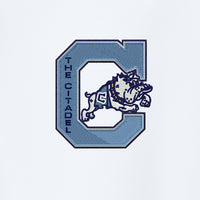 Load image into Gallery viewer, The Citadel, Jumping Bulldog, Mercer+Mettle® Everyday Performance Polo - White
