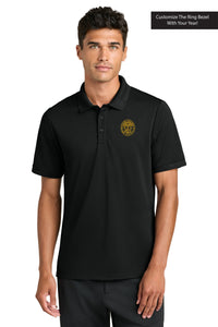 Load image into Gallery viewer, The Citadel, Customizable (Your Year) Embroidered Ring Bezel Design, Mercer+Mettle® Everyday Performance Polo - Black

