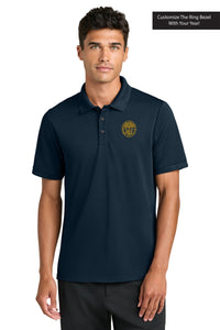 Load image into Gallery viewer, The Citadel, Customizable (Your Year) Embroidered Ring Bezel Design, Mercer+Mettle® Everyday Performance Polo - Navy
