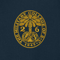 Load image into Gallery viewer, The Citadel, Customizable (Your Year) Embroidered Ring Bezel Design, Mercer+Mettle® Everyday Performance Polo - Navy
