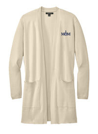 Load image into Gallery viewer, The Citadel, Mom and Spike, Mercer+Mettle® Women’s Open-Front Cardigan Sweater - Birch
