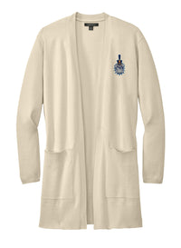 Load image into Gallery viewer, The Citadel, Spike, Mercer+Mettle® Women’s Open-Front Cardigan Sweater- Birch
