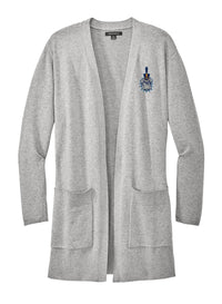 Load image into Gallery viewer, The Citadel, Spike, Mercer+Mettle® Women’s Open-Front Cardigan Sweater- Grey
