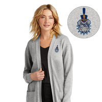 Load image into Gallery viewer, The Citadel, Spike, Mercer+Mettle® Women’s Open-Front Cardigan Sweater- Grey
