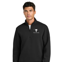 Load image into Gallery viewer, The Citadel, Big Red 3D Effect Logo, Mercer+Mettle® Soft Spacer 1/4-Zip - Black
