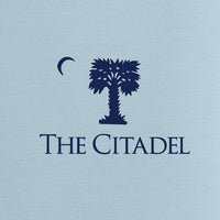 Load image into Gallery viewer, The Citadel, Big Red 3D Effect Logo, Mercer+Mettle® Soft Spacer 1/4-Zip - Light Blue
